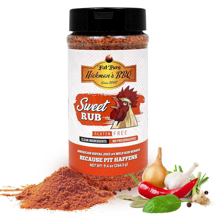 Sweet Natural Gluten Free BBQ Rub 9.4 oz