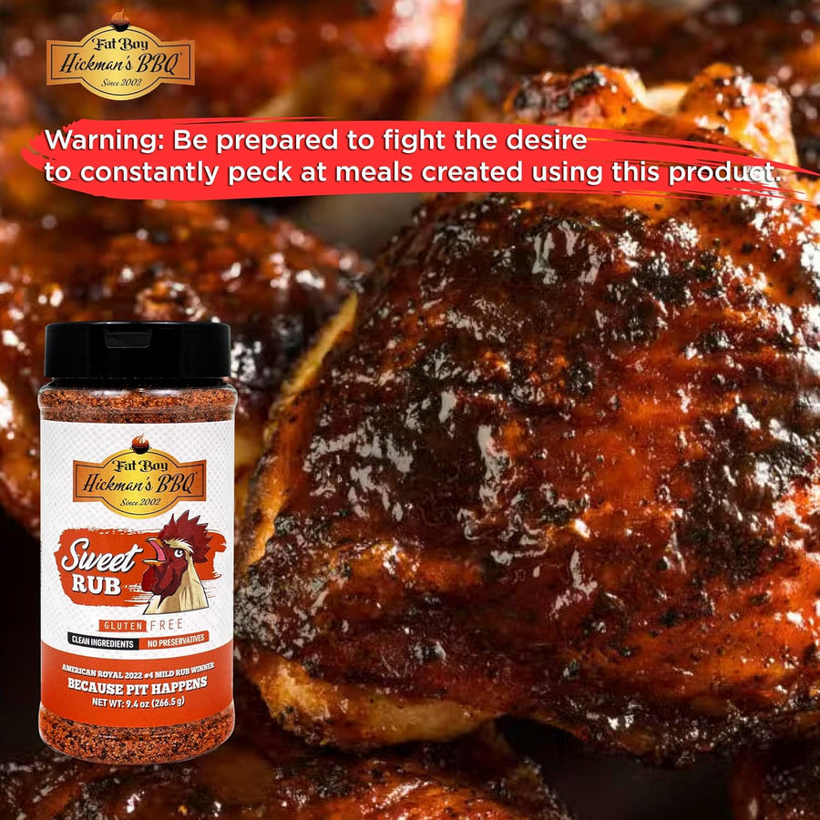 Sweet Natural Gluten Free BBQ Rub 9.4 oz