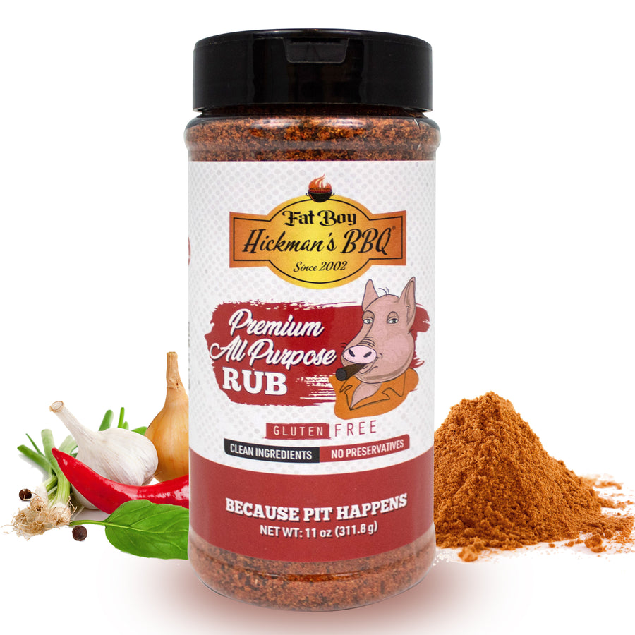 Premium All Purpose Gluten Free Keto Friendly BBQ Rub 11 oz