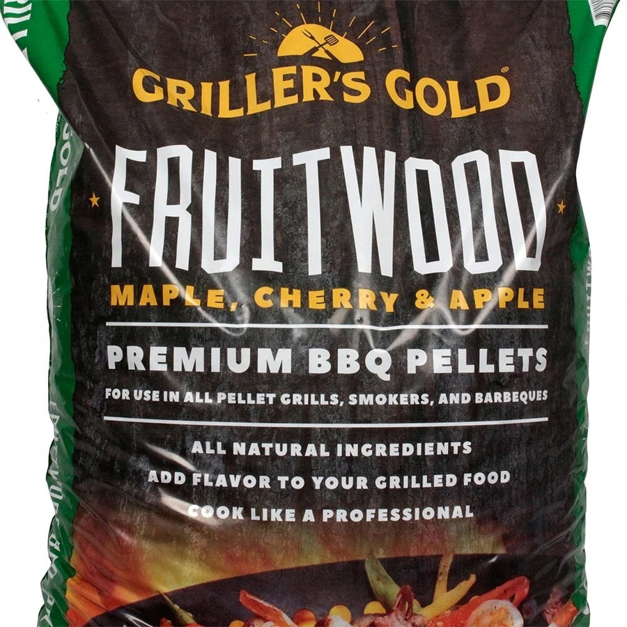 Griller's Gold Fruitwood Grilling Pellets - 20 lb Bag