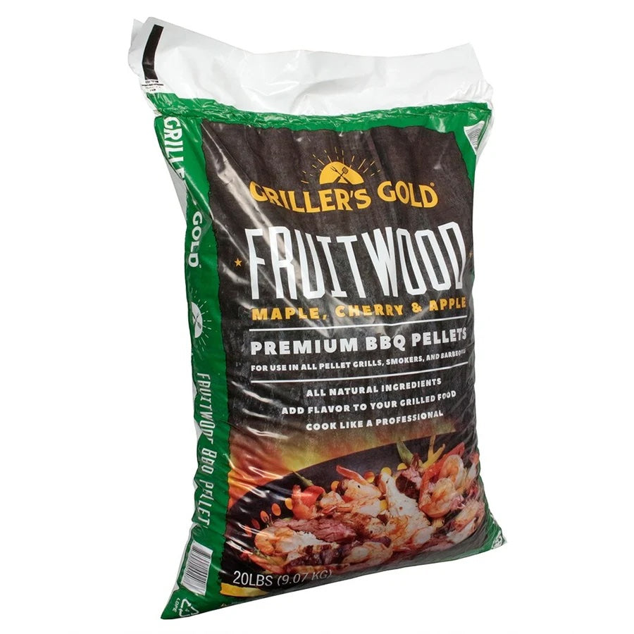 Griller's Gold Fruitwood Grilling Pellets - 20 lb Bag