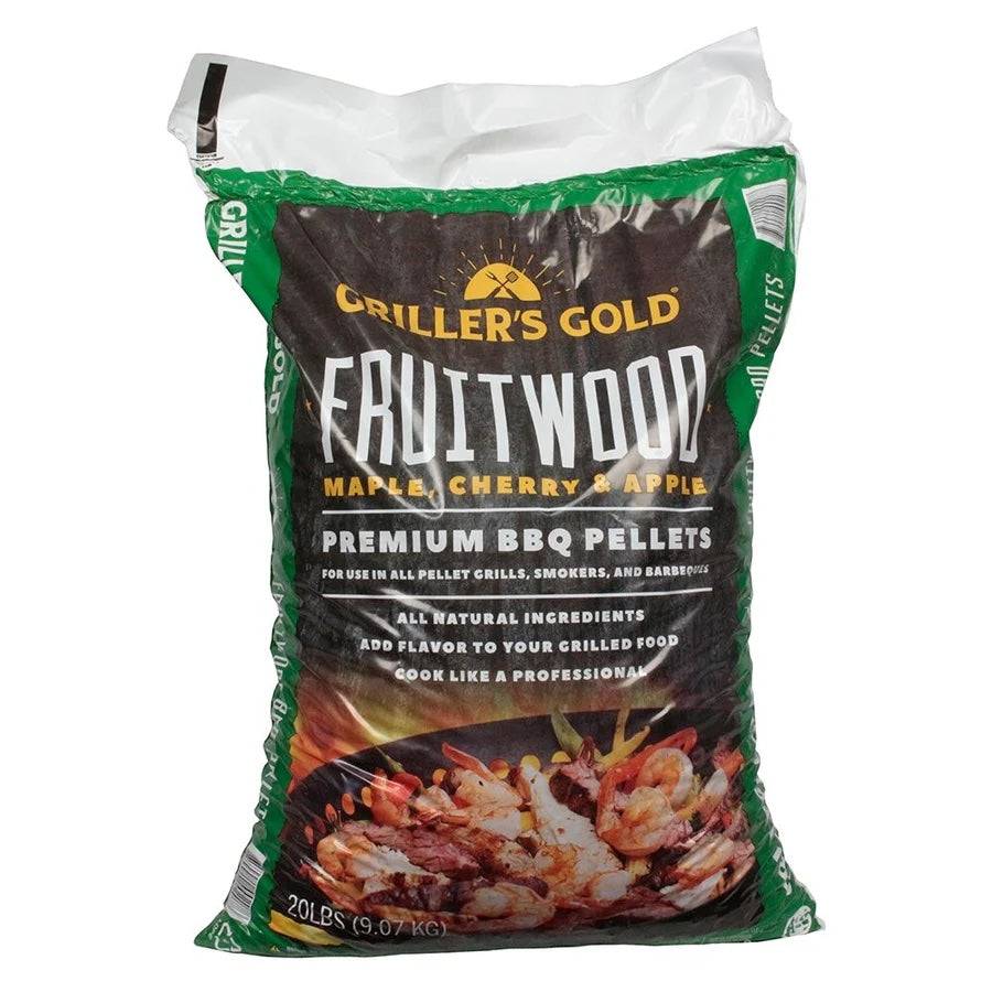 Griller's Gold Fruitwood Grilling Pellets - 20 lb Bag