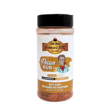 Pecan Natural Gluten Free BBQ Rub 11 oz