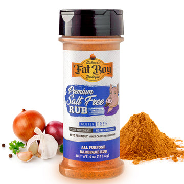 Salt Free Gluten Free Natural BBQ Rub 4 oz