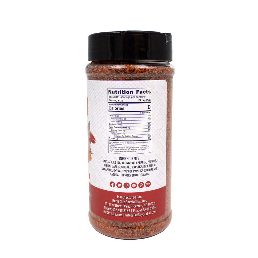 Premium All Purpose Gluten Free Keto Friendly BBQ Rub 11 oz