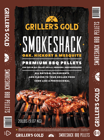 Griller's Gold Smokeshack Blend Grilling Pellets - 20 lb Bag