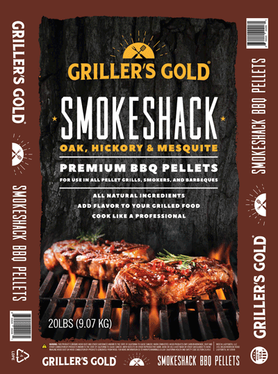 Griller's Gold Smokeshack Blend Grilling Pellets - 20 lb Bag